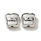 Tibetan Style Alloy Beads, Cadmium Free & Lead Free, Food, 14.5x15x5mm, Hole: 2mm, about 215pcs/1000g