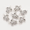 Tibetan Style Alloy Links connectors, Sea Turtle, Cadmium Free & Lead Free, Antique Silver, 21x14.5x4mm, Hole: 2mm, about 860pcs/1000g
