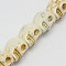 Synthetic Turquoise Beads Strands, Dyed, Skull, Beige, 16x12x15mm, Hole: 1mm, about 394pcs/1000g