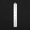 Non-Tarnish 201 Stainless Steel Pendants, Laser Cut, Bar with Moon Phase, Stainless Steel Color, 45x6x1mm, Hole: 1.4mm