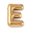 Ion Plating(IP) 304 Stainless Steel Pendants, Real 18K Gold Plated, Letter E, 18.5x12.5x5mm, Hole: 1.9mm