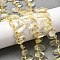 Natural Lemon Quartz Beads Strands, Nuggets, Top Drilled, Tumbled Stone, with Seed Beads , 9.5~20x4~9x4.5~6mm, Hole: 1mm, about 49~60pcs/strand, 14.96''~16.14''(38~41cm)