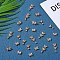 8 Pieces Butterfly Cubic Zirconia Charm Pendant Insect Charm Brass Micro Pave Cubic Zirconia Pendants for Jewelry Necklace Bracelet Making Crafts, Golden, 11x15mm, Hole: 1.5mm