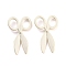 Alloy Charms, Scissor, Matte Silver Color, 16x10x2mm, Hole: 3x4mm