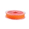 2-Ply Round Waxed Cotton Thread Cords, Import From Japan, Dark Orange, 0.5mm, about 21.87 Yards(20m)/Roll