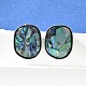 Серьги-гвоздики из нержавеющей стали 304 EJEW-C138-03P-3