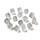 Прозрачные стеклянные бусины GLAA-D025-02G-1