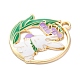 Подвески из эмали и сплава FIND-M060-25B-G02-3