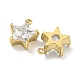 Подвески из нержавеющей стали 304 с кубическим цирконием STAS-L278-008G-2