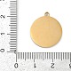 Подвески из нержавеющей стали 304 с эмалью STAS-I325-002G-3