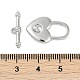 Латуни Переключить застежками KK-K391-18P-4