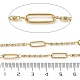 Прямоугольник из нержавеющей стали 304 с цепями Lumachina CHS-C015-02B-G-3