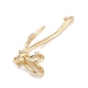Подвески из латуни с прозрачным фианитом KK-Z061-20G-02-2