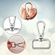 15 шт. 3 стильных железных кольца d FIND-SZ0002-18-2