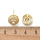 Серьги-гвоздики из циркония X-EJEW-Q015-10G-4