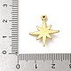 Подвески из нержавеющей стали 304 со стразами STAS-I322-33G-01-3