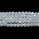 Имитация нефрита гальванических бисер пряди EGLA-A039-J2mm-B05-1