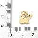 Латунные подвески с кубическим цирконием и эмалью KK-U062-37G-01-3