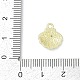 Подвески из сплава эмали и стразов с покрытием стойки PALLOY-R151-40G-02-3