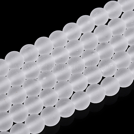 Прозрачные стеклянные бусины GLAA-T032-T4mm-MD13-1