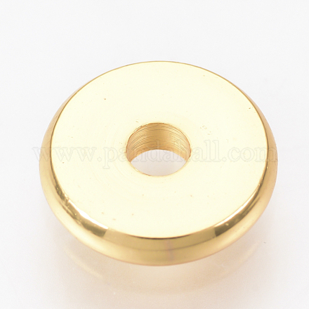 Spacer бисер латунные KK-Q738-8mm-04G-1