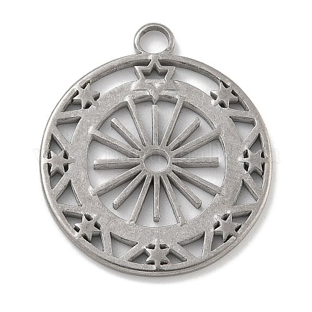 Подвески из нержавеющей стали 304 с защитой от потускнения STAS-D197-10P-1