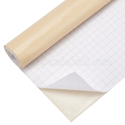 Самоклеящаяся ткань из искусственной кожи DIY-WH0001-92C-1