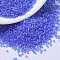 MIYUKI Delica Beads, Cylinder, Japanese Seed Beads, 11/0, (DB1285) Matte Transparent Azure AB, 1.3x1.6mm, Hole: 0.8mm, about 100000pcs/500g