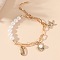 Bohemian Shell Bead Bracelets, Shell Charm Summer Beach Vacation Bracelets for Women