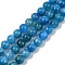 Natural Apatite Beads Strands, Round, 6mm, Hole: 1mm, about 60pcs/strand, 14.96 inch(38cm)