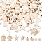 200Pcs 4 Styles DIY Beads Kits, Including Synthetic Turquoise & Magnesite Beads, Mixed Dyed and Undyed, Mixed Shapes, 6~15.5x6~14x5.5~8mm, Hole: 1mm, 50pcs/style