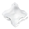 Transparent Glass Pendants, for Chandelier Crystal Hanging Pendants, Faceted, Dart, Clear, 69x69x18.5mm, Hole: 2mm