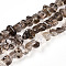 Natural Smoky Quartz Beads Strands, Grade AB, Nuggets, 7~8x9~13x7~9mm, Hole: 1.2mm, 15.75~16.14''(40~41cm)