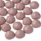 Opaque Acrylic Cabochons, Faceted, Half Round, Rosy Brown, 23x22x11mm, about 140pcs/500g