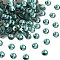 Preciosa® Crystal Hotfix Flatback Stones, Czech Crystal, Round(438 11 612 Chaton Rose VIVA 12 ®), 50005 Caribbean Sea, SS10(2.7~2.9mm)