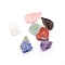 Natural Crystal Cabochons, No Hole/Undrilled, Rough Raw Stone, Nuggets, Mixed Color, 30~44x20~25x18.5~23mm, 7pcs/bag