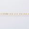 Ion Plating(IP) Handmade 304 Stainless Steel Chains, Soldered, with Spool, Golden, 3x2x0.3mm, about 65.61 Feet(20m)/roll