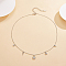 925 Silver Key and Lock Micro Pave Clear Zirconia Pendant Necklaces