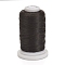 Waxed Polyester Cord, Flat, Coffee, 1mm, about 76.55 yards(70m)/roll