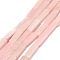 Natural Pink Opal Beads Strands, Cuboid, 13~13.5x4.5x4.5~5mm, Hole: 1.2mm, about 30pcs/strand, 15.75''(40cm)