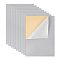 Jewelry Flocking Cloth, Self-adhesive Fabric, Light Grey, 40x28.9~29cm, 12sheets/set