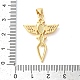 Крест с крылышком KK-K385-083G-4