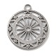 Подвески из нержавеющей стали 304 с защитой от потускнения STAS-D197-10P-1