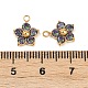 Подвески из нержавеющей стали 304 с микропаве из кубического циркония STAS-B088-01G-03-3