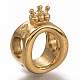 Европейские бусины из нержавеющей стали 304 STAS-I177-10G-3