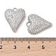 Латунные микропаве прозрачные подвески с фианитом KK-S388-01P-03-3