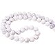 Матовые натуральные бусинки из голлива G-PH0028-8mm-01-5
