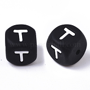 Пищевые экологически чистые силиконовые бусины SIL-T055-T