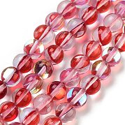 Прозрачные стеклянные бусины GLAA-B022-6mm-04
