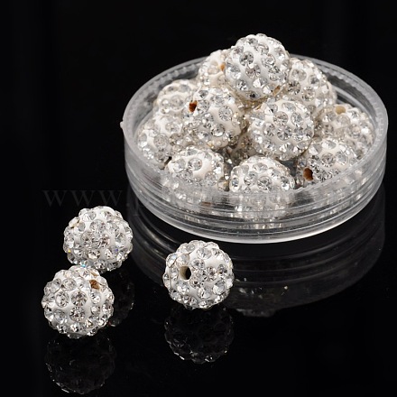 Pave disco бусины RB-PH0008-30F-1